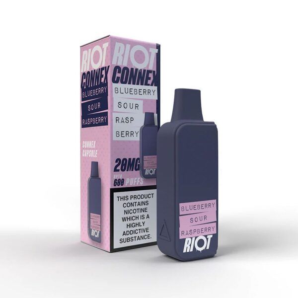 Riot Connex Capsule Blueberry Sour Raspberry